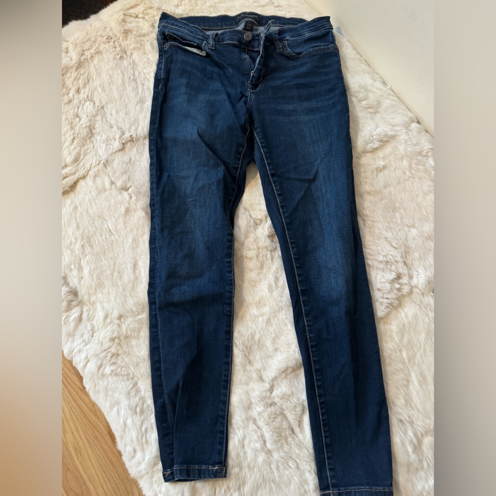 Banana Republic Dark Blue Jeans petite size 4 / women’s size 27
